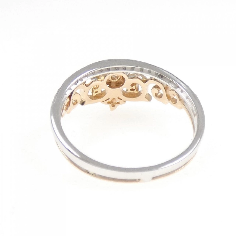 Nhẫn kim cương K18PG/K18WG 0.21CT - Hàng hiệu Chính hãng 852162