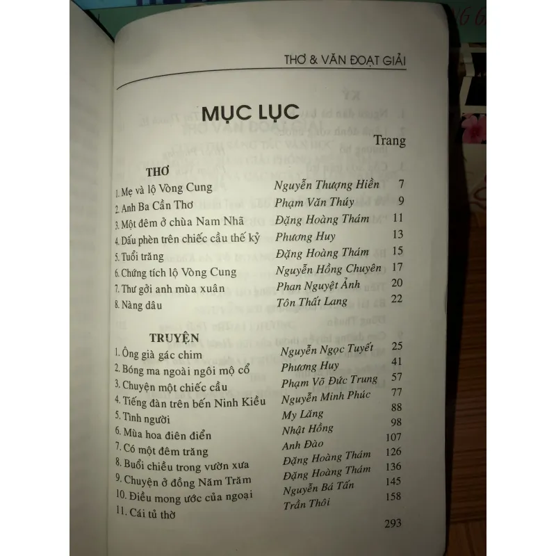 Thơ Văn đoạt giải cuộc thi sáng tác văn học nghệ thuật 2006 1000770