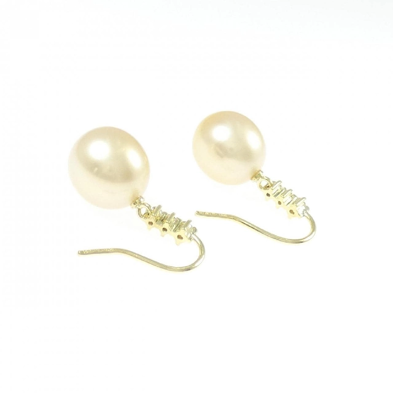 K18YG Bạch Ngọc Trai Bông Tai 9.3mm - Hàng hiệu Chính Hãng 864451