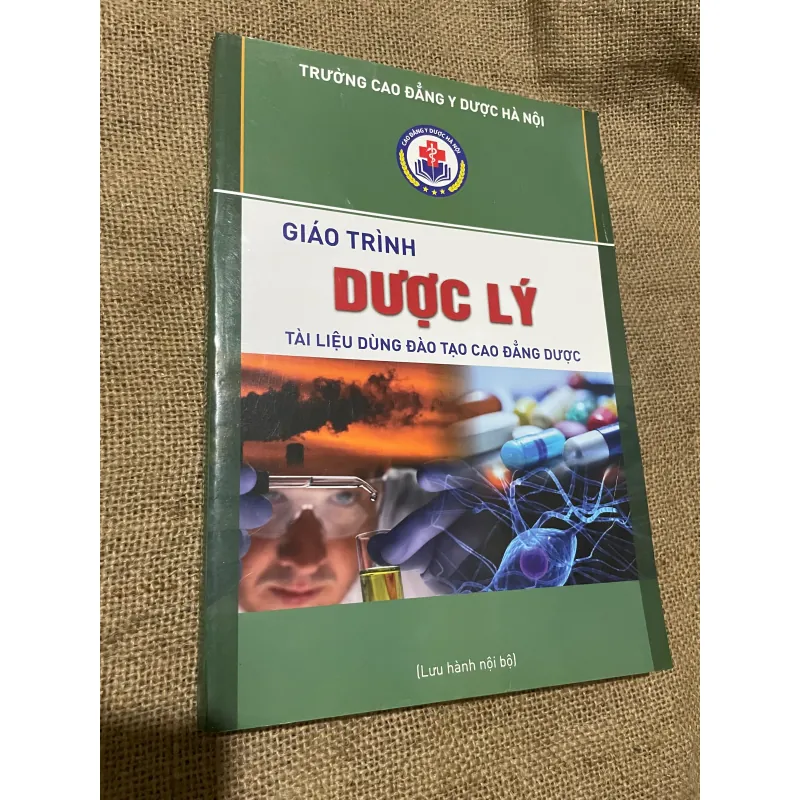 GIÁO TRÌNH DƯỢC LÝ 1 + 2, TÀI LIỆU DÙNG ĐÀO TẠO NGÀNH DƯỢC, SÁCH Y, KHỔ LỚN 569815