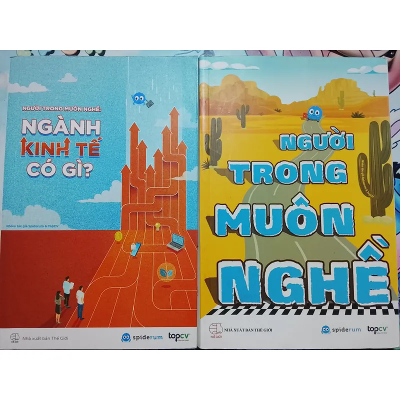 Combo 2 sách Ngành kinh tế có gì+Người trong muôn nghề 591882