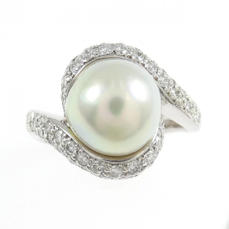 Nhẫn ngọc trai Akoya K18WG 10mm - Hàng hiệu Authentic 847728