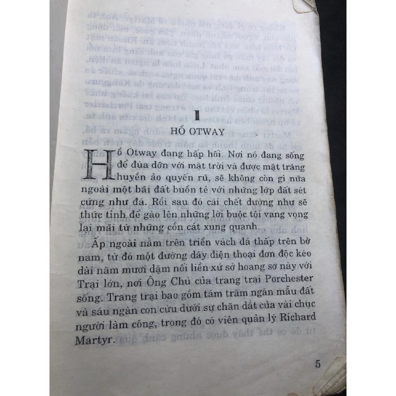 Bí mật dưới đáy hồ Otway 1998 mới 65% ố bẩn bìa xấu Arthur Upfield HPB0906 SÁCH VĂN HỌC 914866