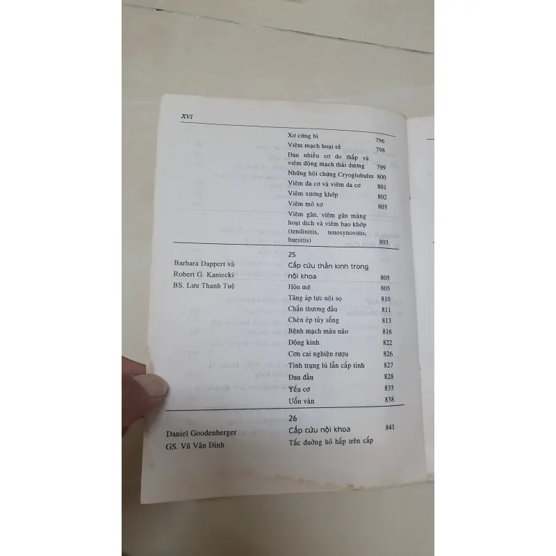 CẨM NANG ĐIỀU TRỊ NỘI KHOA  1031796