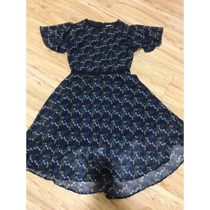 Đầm xoè Kimi màu xanh dương đậm size M 494226