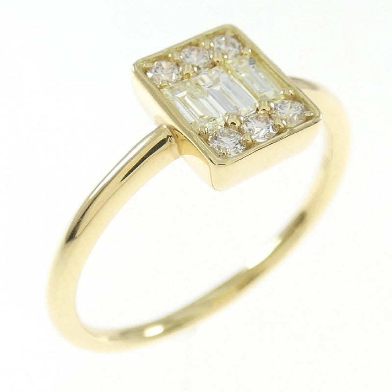 Nhẫn kim cương K18YG 0.30CT - Hàng hiệu Authentic 856290