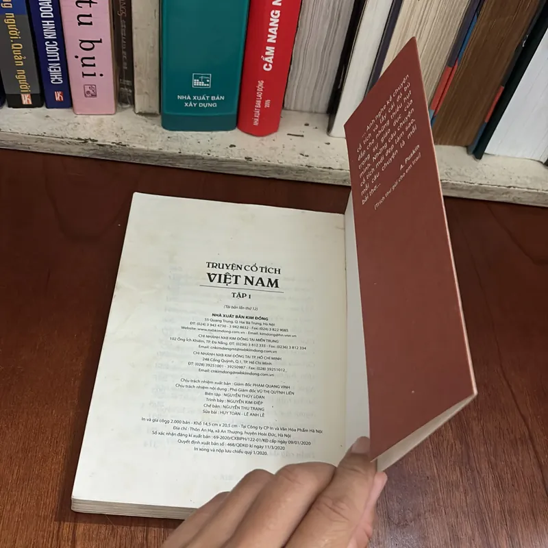 II Sách Thiếu Nhi: Truyện Cổ Tích Việt Nam (Tập 1) - Nhiều Người Kể - 2020 646849