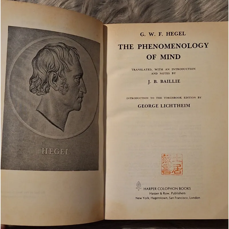 Georg Wilhelm Friedrich Hegel  - The Phenomenology of Mind 780048