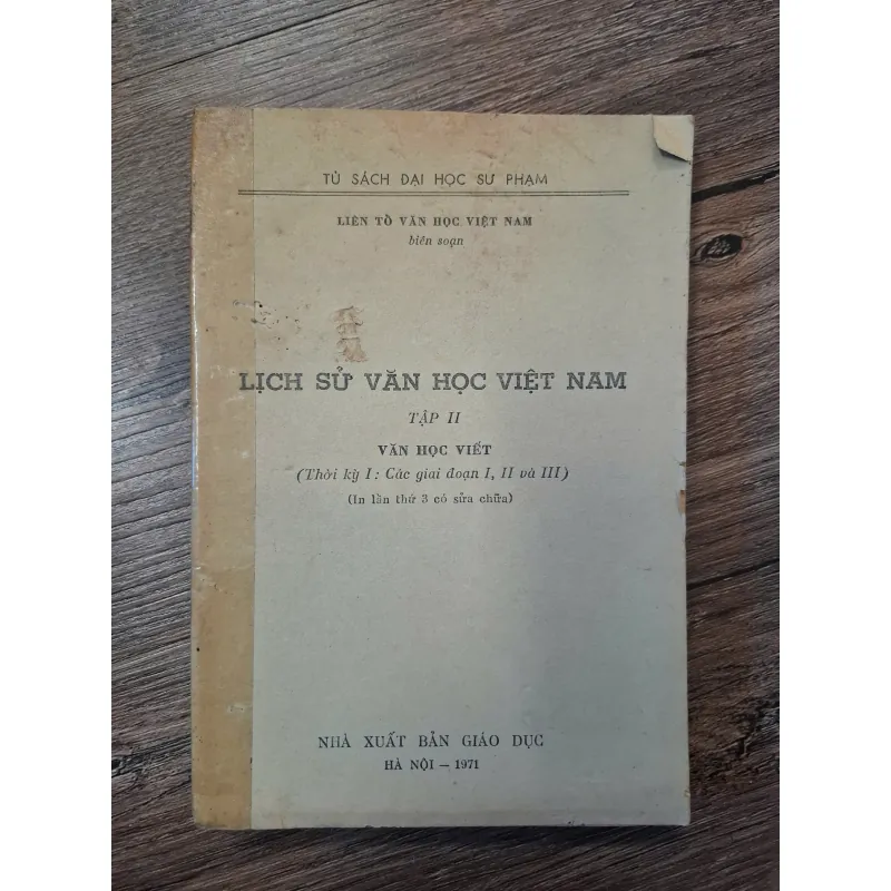 Lịch sử văn học Việt Nam (Tập II) - Liên tổ Văn học Việt Nam biên soạn 702241