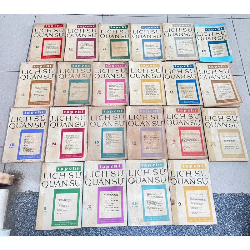 TẠP CHÍ LỊCH SỬ QUÂN SỰ (22 cuốn) 595040