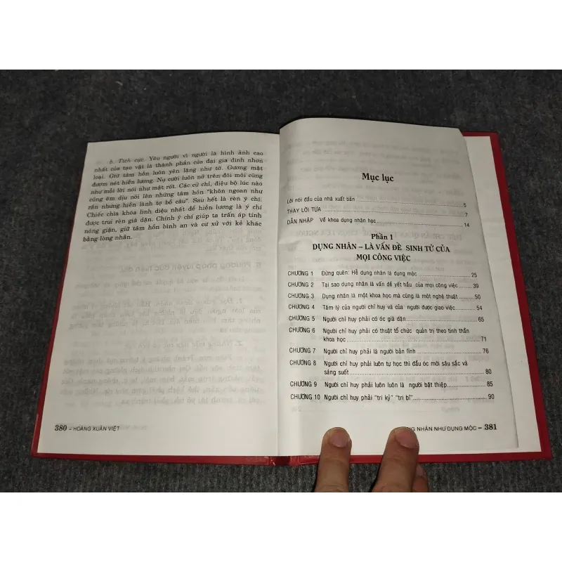 DỤNG NHÂN NHƯ DỤNG MỘC 991068