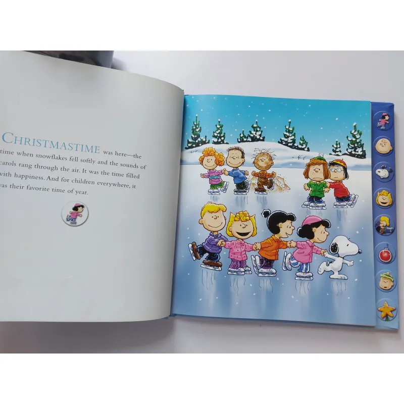 Sách Âm Thanh ✨ A CHARLIE BROWN CHRISTMAS – AN INTERACTIVE BOOK WITH SOUND ✨ 712416