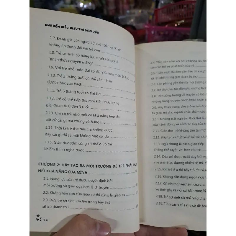 Chờ đến mẫu giáo thì đã muộn - Masaru - 2015 mới 80% ố - MẸ VÀ BÉ - HCM0111 629961