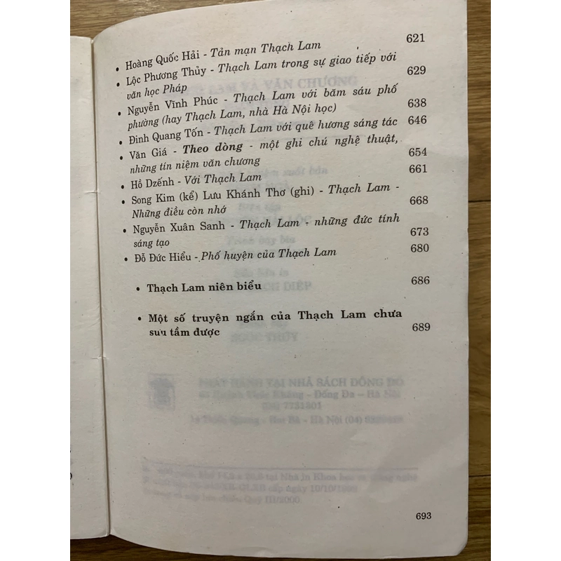 Thạch Lam và văn chương - Xuân Tùng sưu tầm, biên soạn 501737