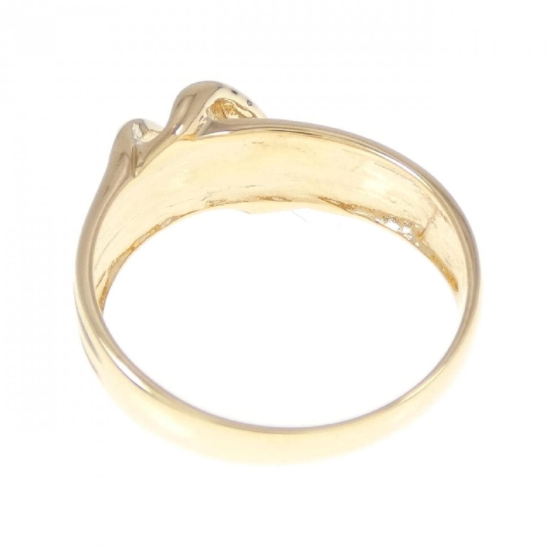 Nhẫn kim cương K18YG 0.10CT 672485