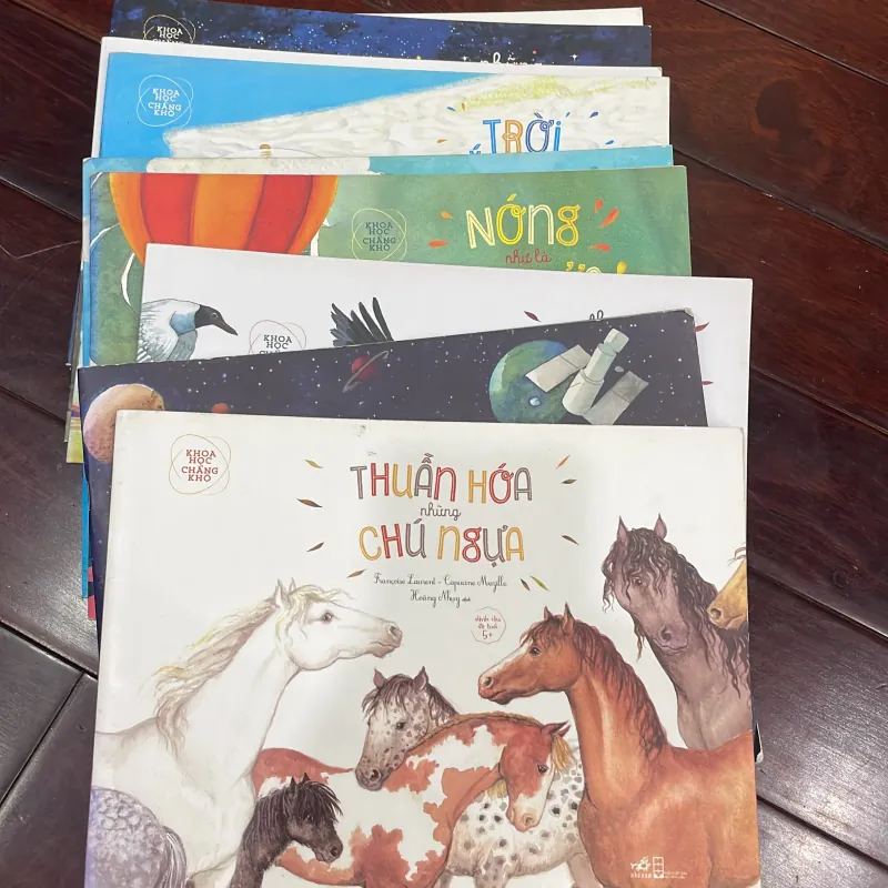 Combo 10 quyển KHOA HỌC CHẲNG KHÓ - CỰC HAY - sách như mới - NHÃ NAM 2019  1026667