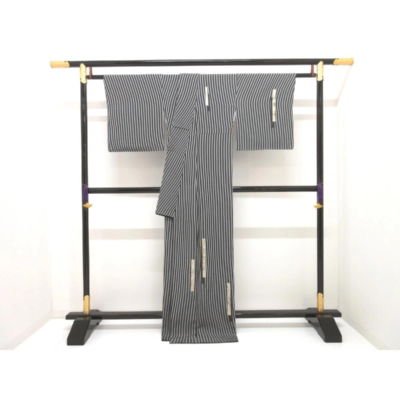 Áo kimono thăm viếng, trang trí vàng Yūzen, có thêu - Hàng hiệu Authentic 876518