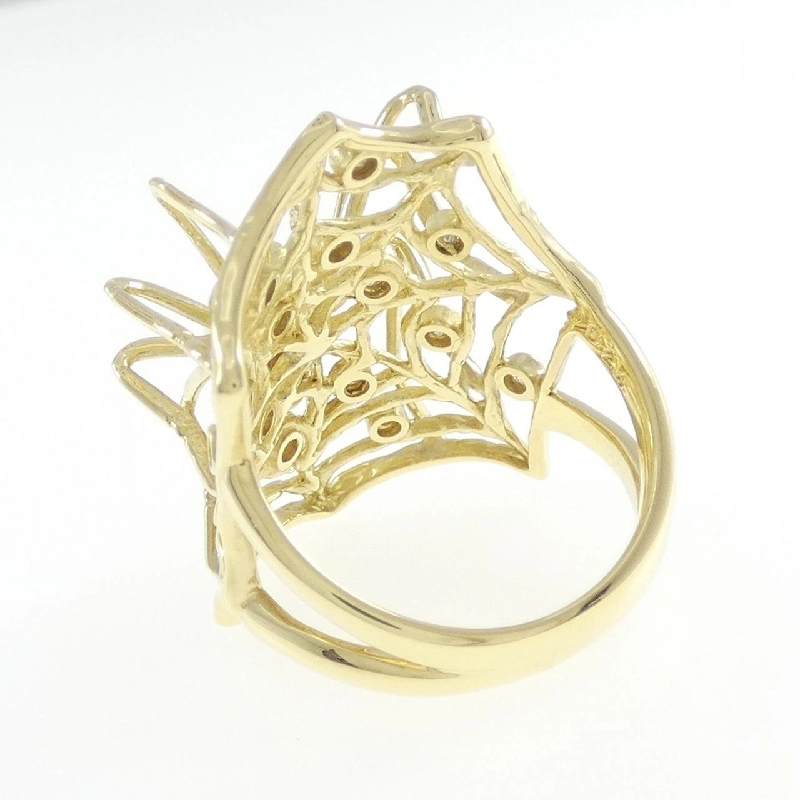 Nhẫn kim cương K18YG Spider 0.24CT 668137
