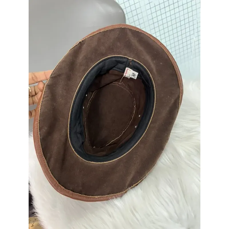 Đã bị ẩn Nón cao bồi da xuất xứ MEXICO màu da bò 972951
