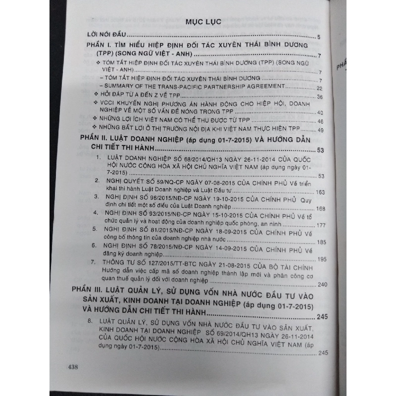 Tìm hiểu hiệp định đối tác xuyên thái bình dương (TPP) mới 80% ố, chóc gáy HCM1906 Quý Lâm SÁCH GIÁO TRÌNH, CHUYÊN MÔN 915751