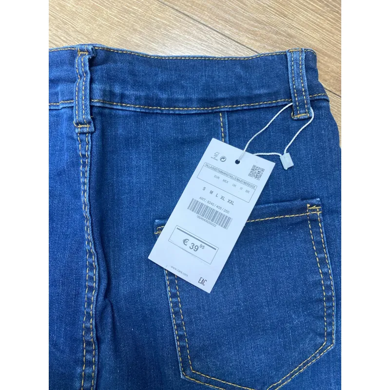 Váy jean chữ A hàng mới nguyên mác size S ( jean co dãn) 797185