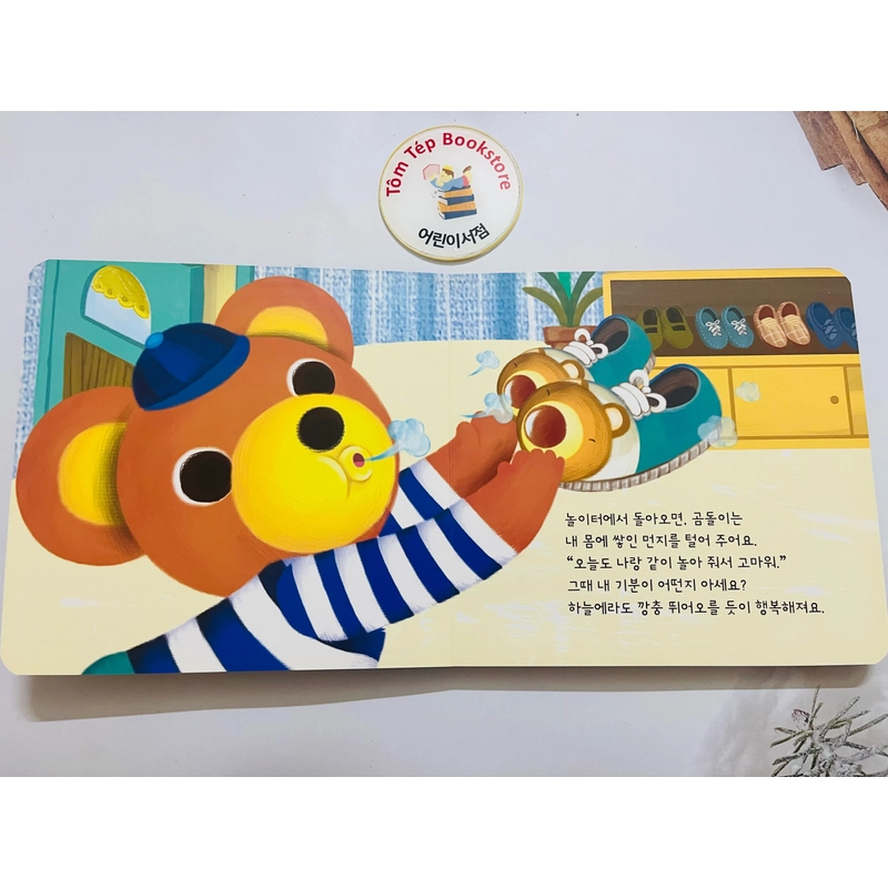 Sách boardbook tiếng Hàn cho bé- B3 496806