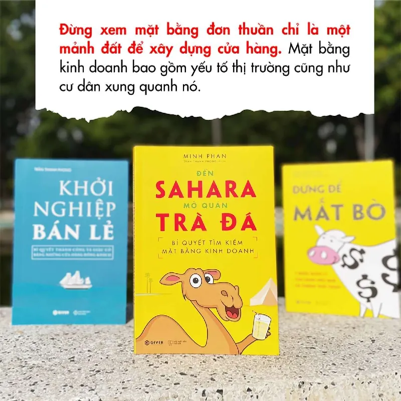 Đến Sahara Mở Quán Trà Đá - Minh Phan - GIVER BOOKS - MARKETING KINH DOANH 595442
