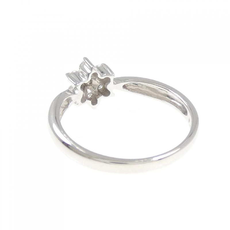 Nhẫn Kim Cương Hoa K18WG - Hàng hiệu Authentic 854027