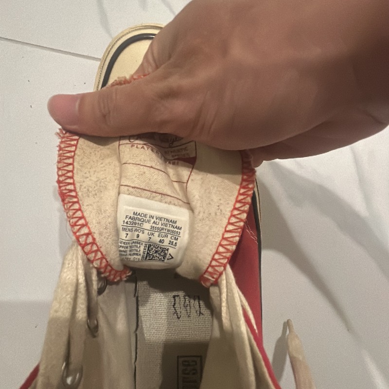 converse 70s màu đỏ cond 7/10 185755