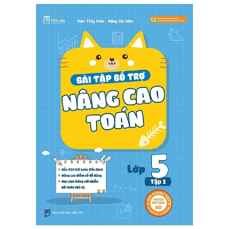 Bài Tập Bổ Trợ Nâng Cao Toán Lớp 5 - Tập 1 (2025) - Đặng Chí Kiên 699626