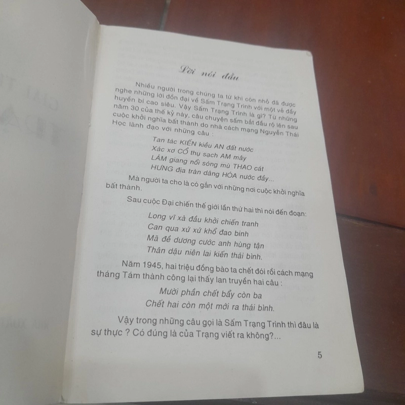 Giai thoại & Sấm kí TRẠNG TRÌNH 518417
