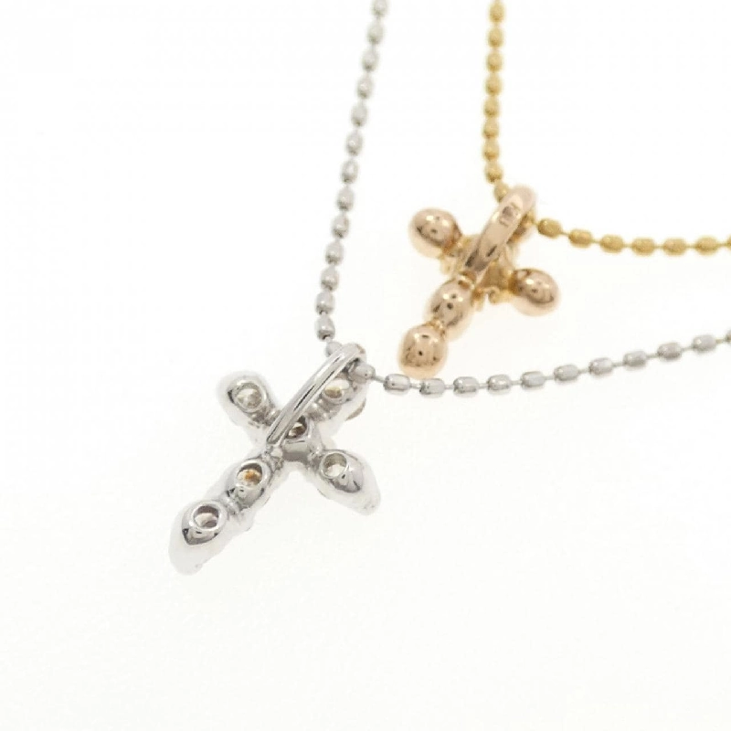 Dây chuyền kim cương K18YG/K18WG 0.20CT - Hàng hiệu Chính hãng 862977