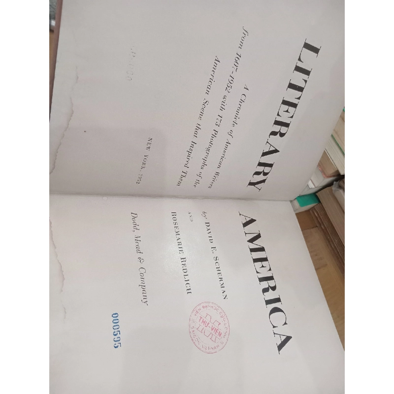 Literary America - David E. Scherman, Rosemarie Redlich 968991