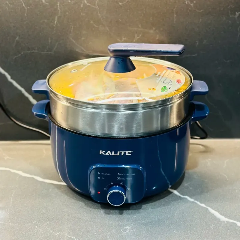 Nồi lẩu hấp KALITE KL568-S đa năng 2 tầng dung tích 11L 796766