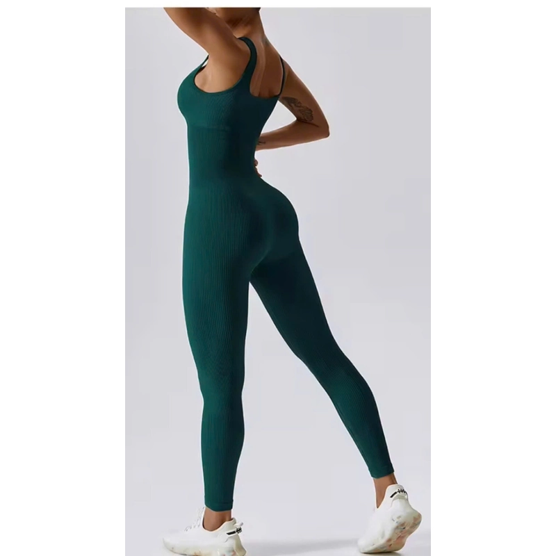 Jumpsiut cao cấp co giãn & tháng khí tập Yoga, Zumba, Gym (Size M) - Xanh lá 334520