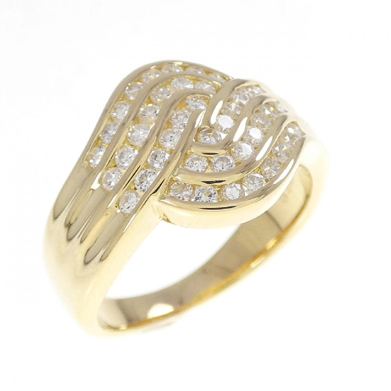 Nhẫn kim cương K18YG 0.58CT - Hàng hiệu Authentic 848645