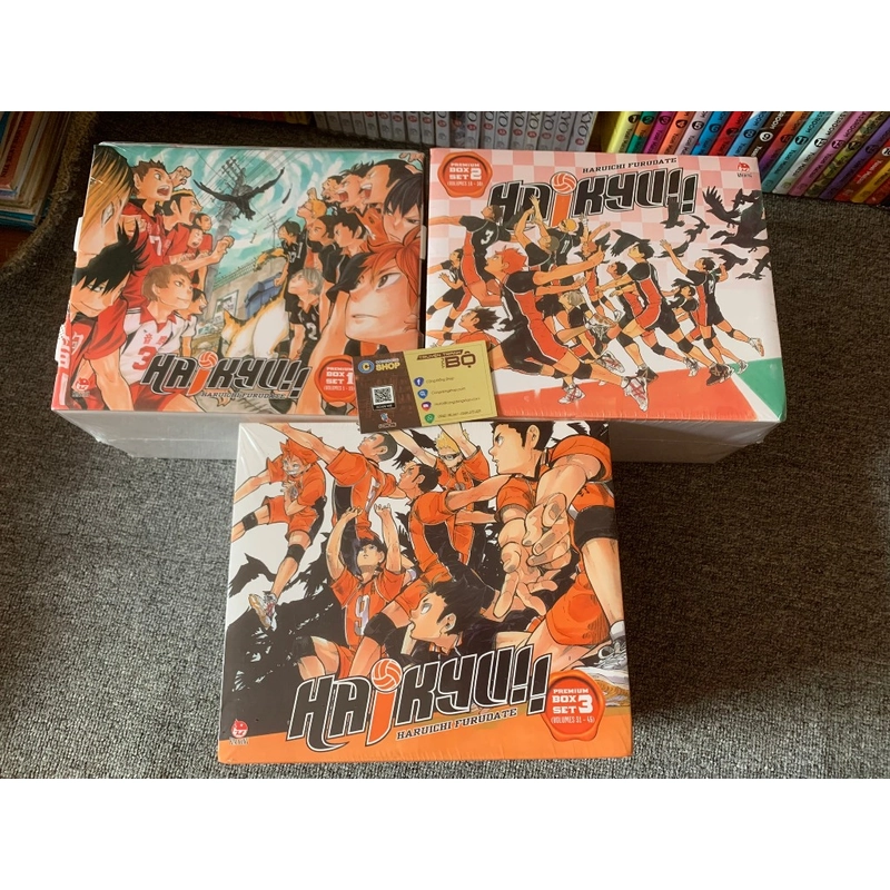 Truyện Tranh - Haikyu!! Premium Box Set - Full 3 Box 199095