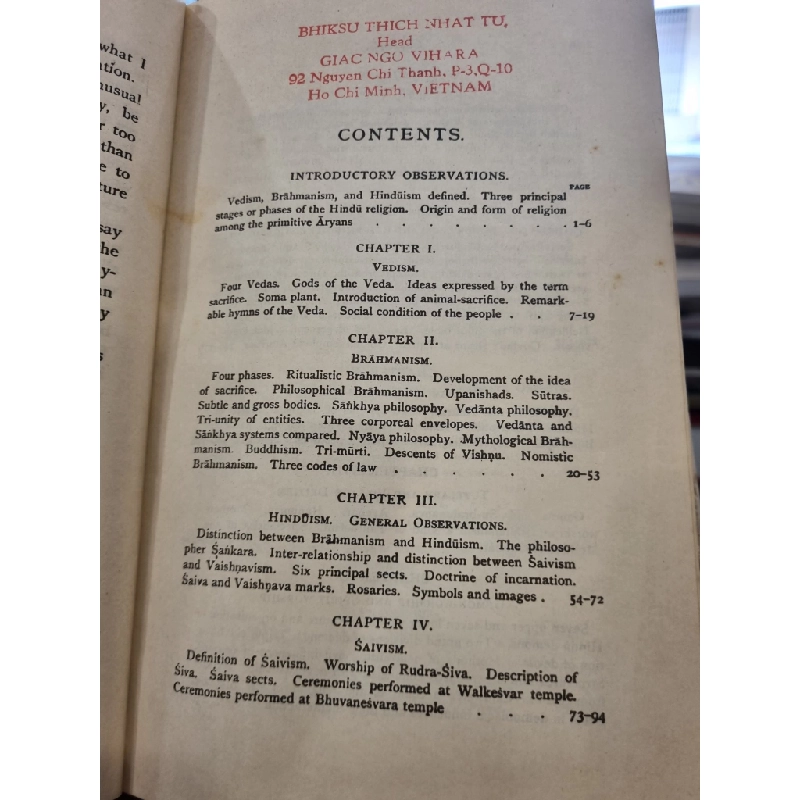 RELIGIOUS LIFE IN ANCIENT INDIA : Vedism, Brahmanism and Hinduism - Monier Williams 148129