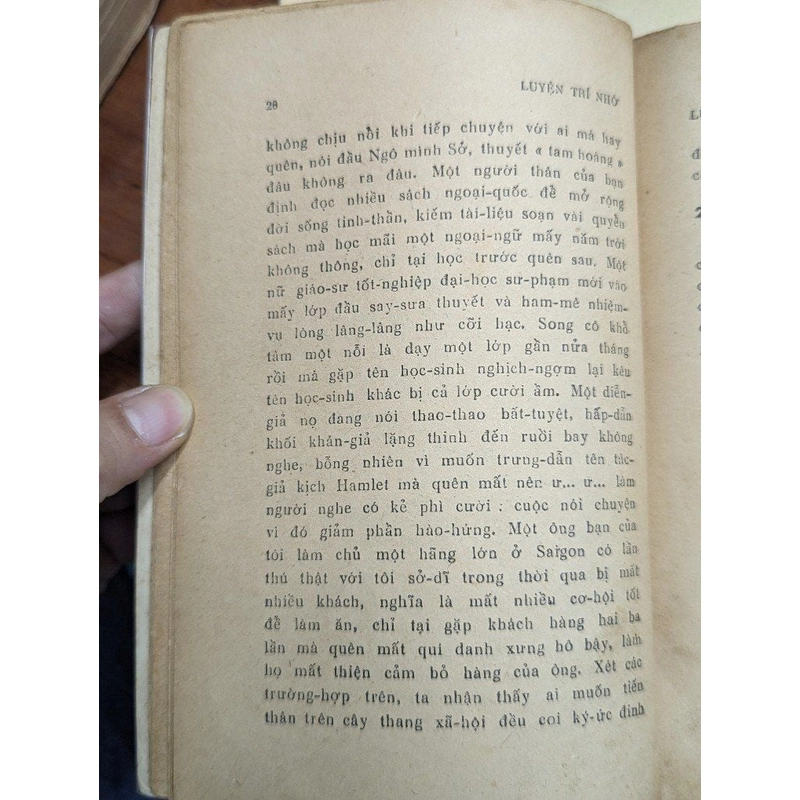 Luyện Trí Nhớ - Hoàng Xuân Việt (sách xưa 1972 còn rất mới) 494987