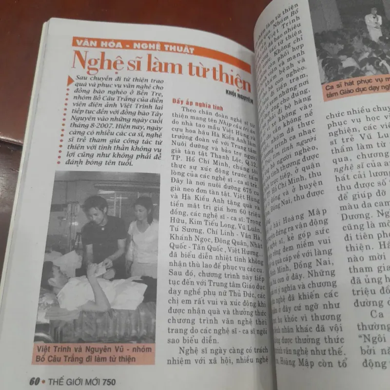 THẾ GIỚI MỚI số 750 ngày 3.9.2007 1030777