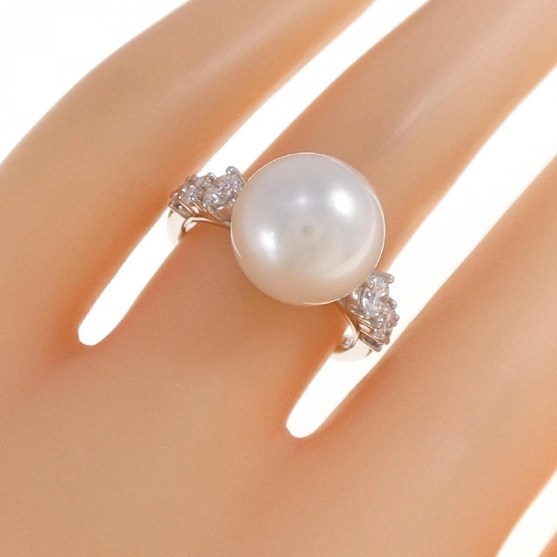 Nhẫn ngọc trai trắng PT900 11mm 669264