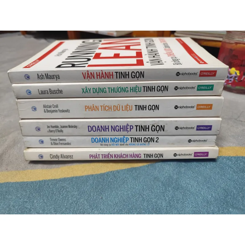  COMBO 6 CUÔN SÁCH LEAN - TINH GỌN CỦA O'REILLY 935377