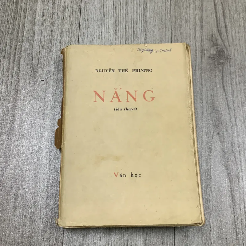 Tiểu thuyết Nắng - nguyễn thế phương. 1972. 6b2 718617