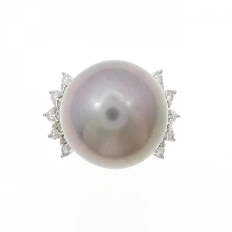 Nhẫn ngọc trai đen PT900 15.5mm - Hàng hiệu Authentic 854610