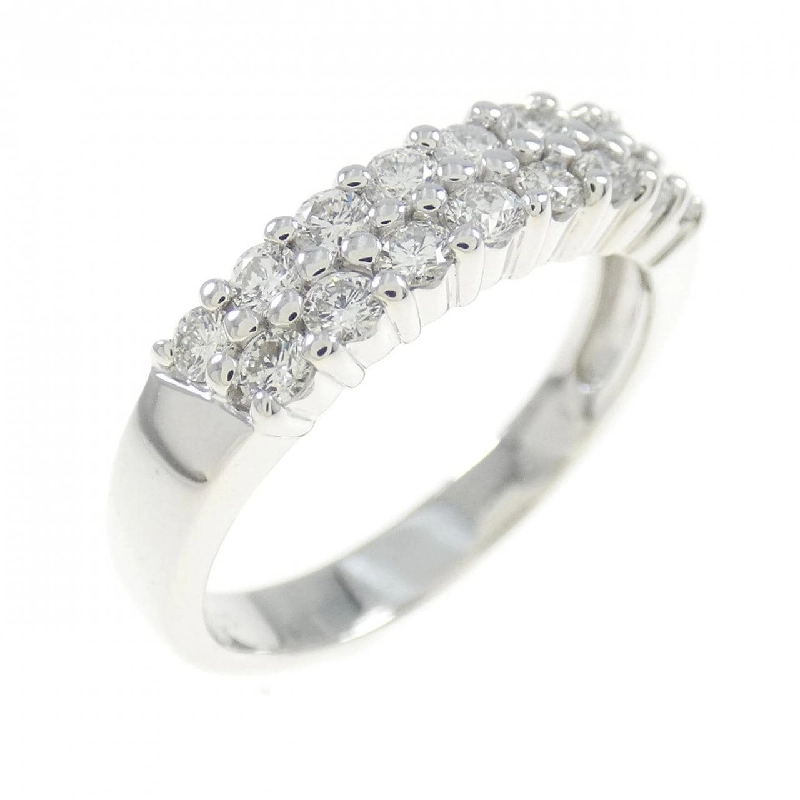 Nhẫn kim cương K18WG 0.50CT 673600