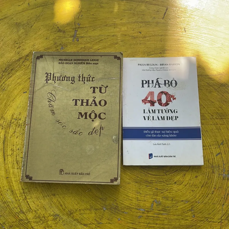 COMBO PHƯƠNG THỨC TỪ THẢO MỘC CHĂM SÓC SẮC ĐẸP & PHÁ BỎ 40 LẦM TƯỞNG VỀ LÀM ĐẸP 786626