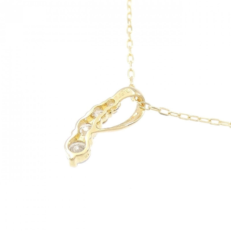 K18YG Dây chuyền kim cương 0.27CT - Hàng hiệu Chính hãng 868993