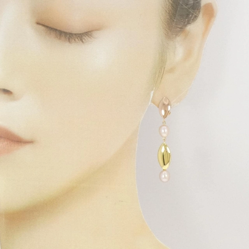 K18YG/K18PG Bông tai ngọc trai nước ngọt - Hàng hiệu Authentic 870652