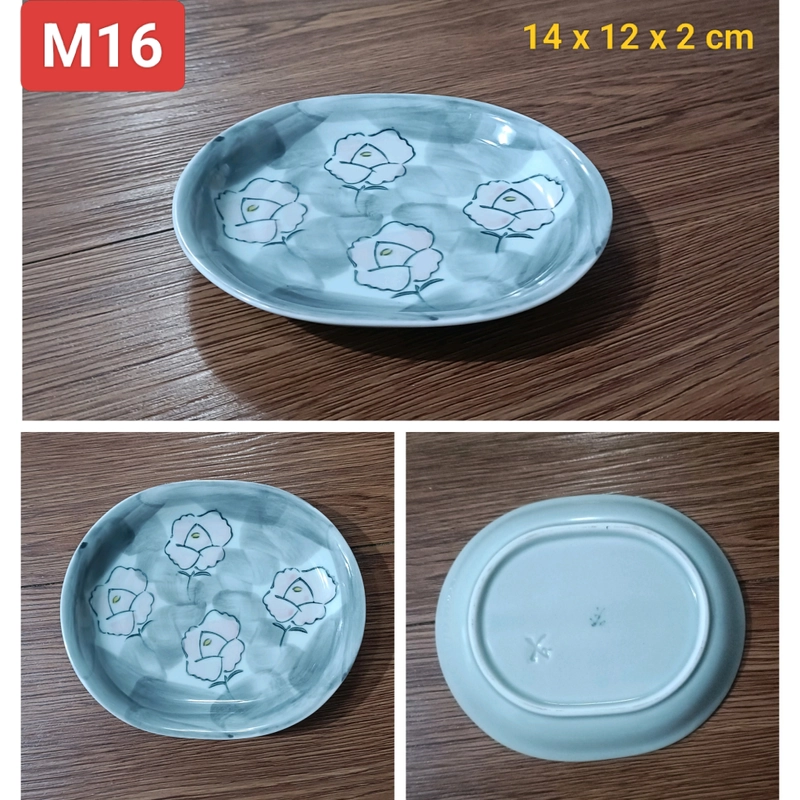 Chén đĩa gốm Nhật các loại [Men rạn, vẽ tay,...] [Chén đĩa đựng cơm, canh, nước t 470791