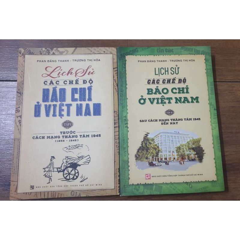 Lịch sử các chế độ báo chí ở Việt Nam (bộ 2 cuốn, hiếm hàng) 493103
